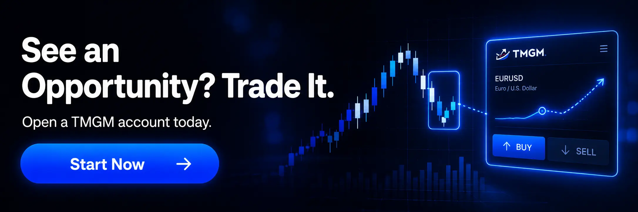 Register for a TMGM live trading account